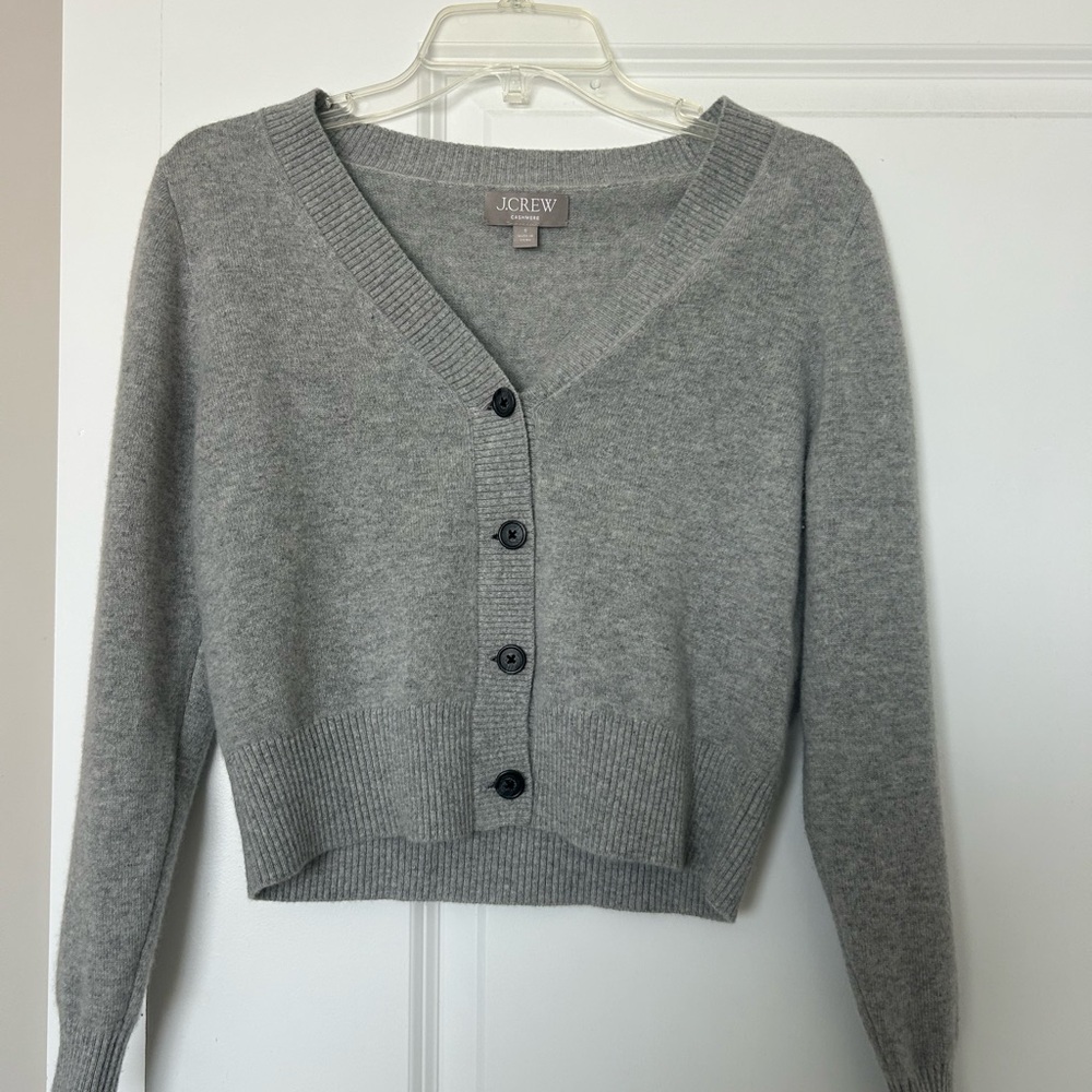 J. Crew Light Gray Women's Cardigan